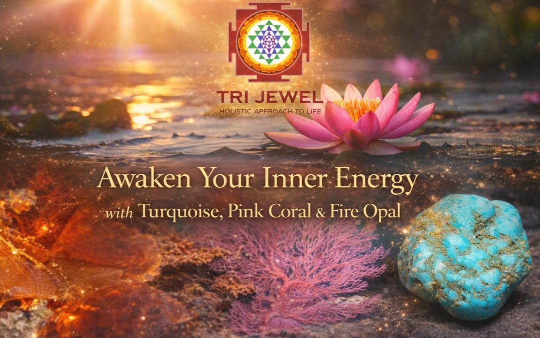 Awaken Your Inner Energy – Meditation with Turquoise, Pink Coral & Fire Opal